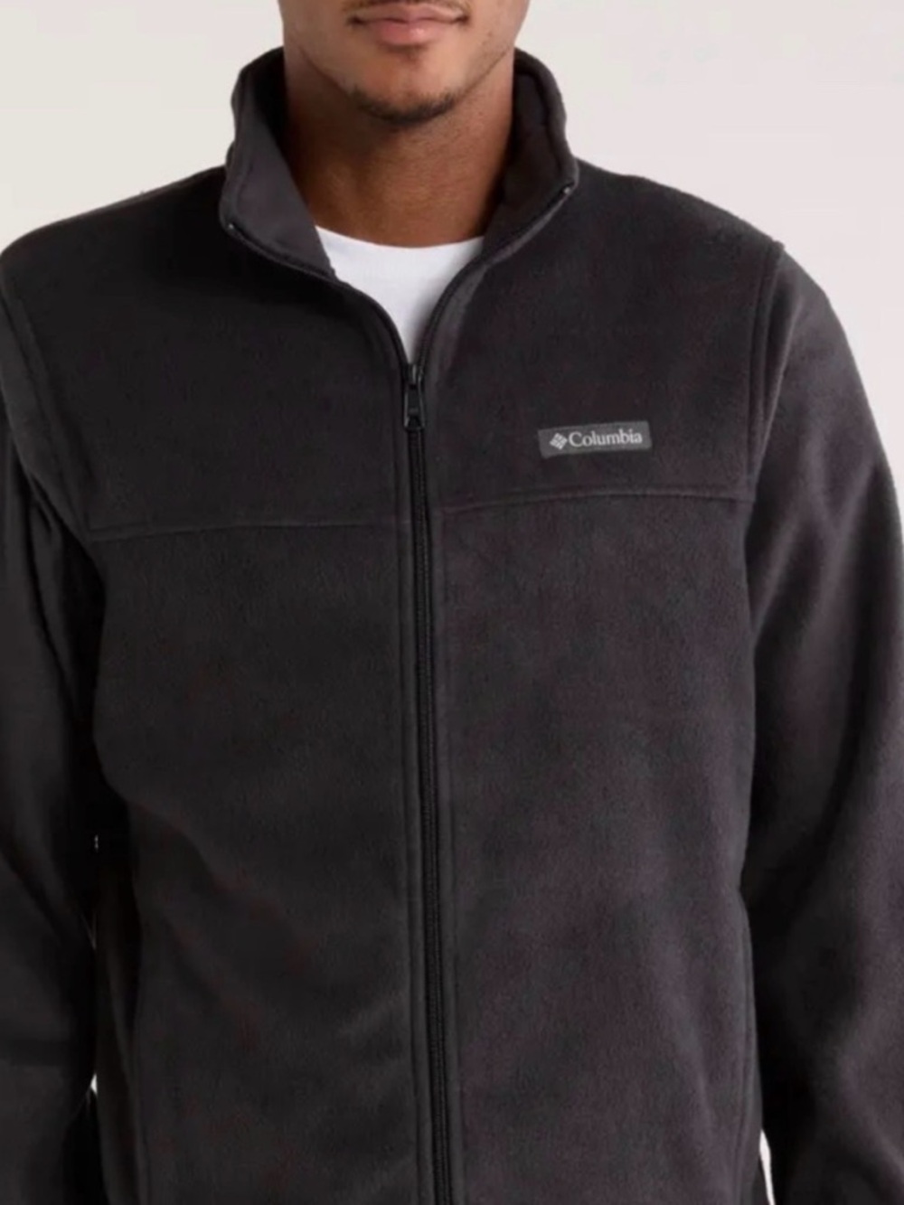 Columbia Men's Fleece Full-Zip Jacket - Black